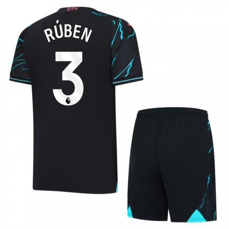 Manchester City Ruben 3 Fotbollströjor Barn Tredje tröja 2023-24 Kortärmad